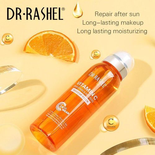 DR RASHEL Vitamin C Makeup Fixer spray 3 IN 1 prep, primer, set