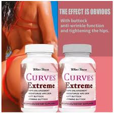 Winstown Curves Extreme Buttock and Hip Enhancement Butt Booster Lift Hip Butt Enlargement Pills Enhancement 60 Capsules
