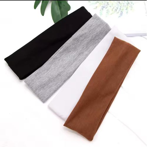 High Quality Cotton Head band for Women , Best For Hair Accessories, Yoga, Running, Work-out and Casual Looks Very Comfortable and Elastic for All Hair Types