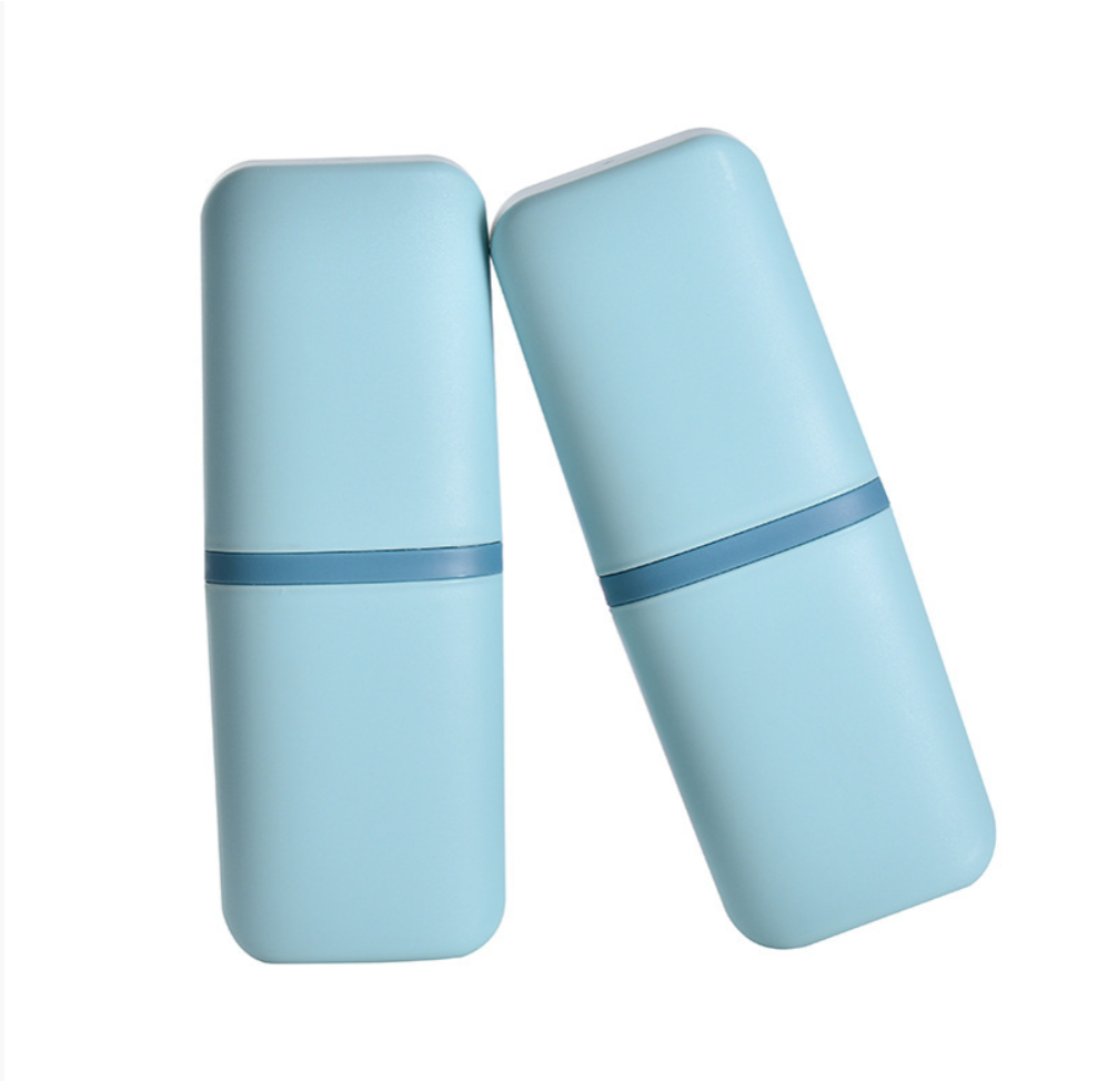 Creative Travel Toothbrush Storage Box Portable Multi functional Wash Cup Brushing Cup Travel Mouthwash Cup Set