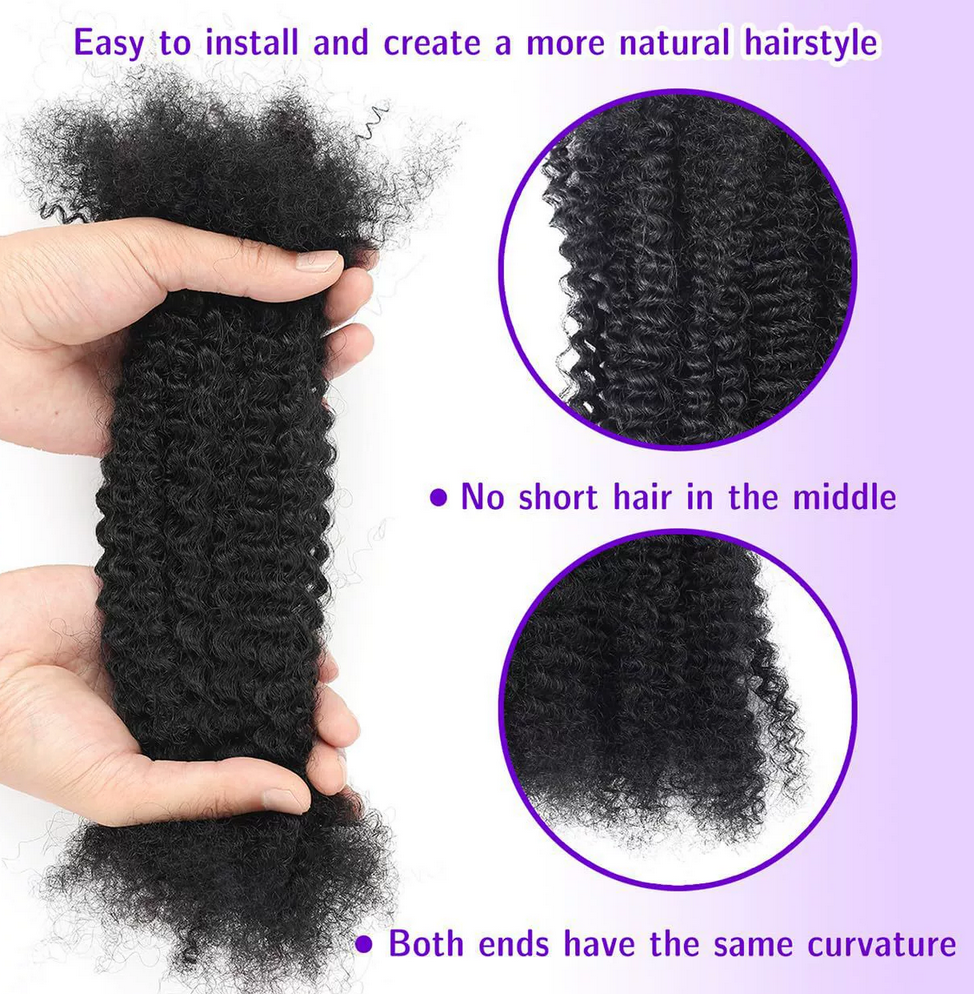 Afro Kinky Bulk100% Human Hair dreadlock braid hair for making dreadlocks sista  locks hair