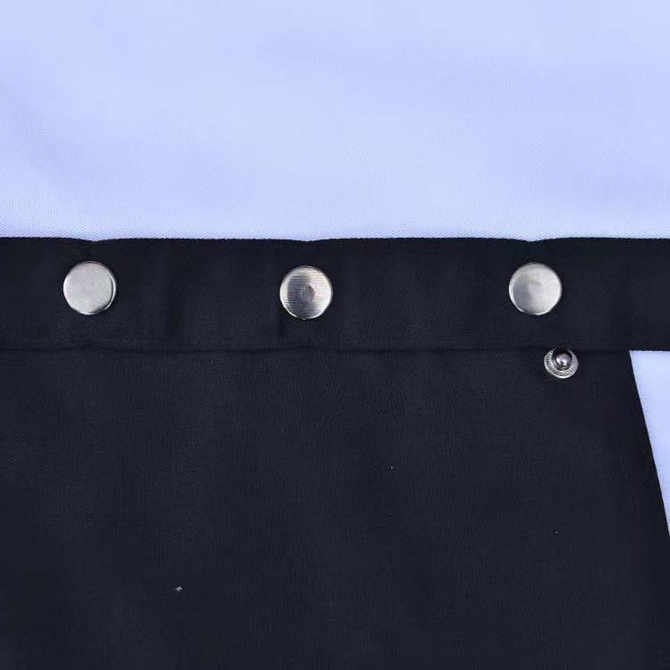 Women's Fashion Men's Waterproof Kitchen Waiter Apron Hoodie Work Clothes  Oil proof Waist Waiver Apron