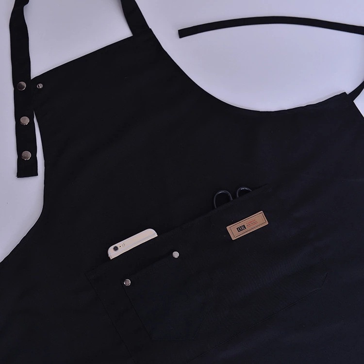 Women's Fashion Men's Waterproof Kitchen Waiter Apron Hoodie Work Clothes  Oil proof Waist Waiver Apron