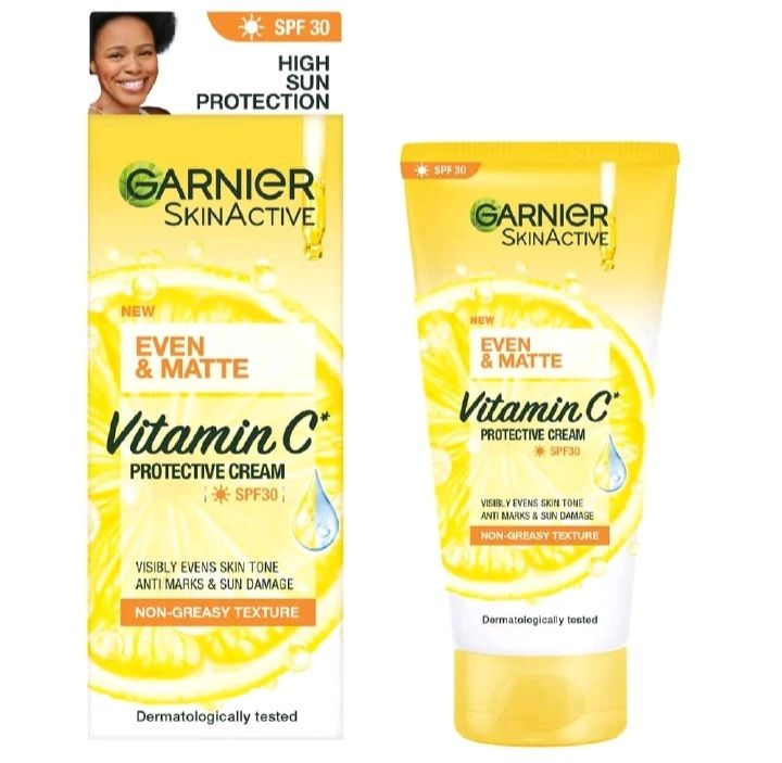 Garnier Even & Matte Vitamin C Sunscreen SPF30 50ml