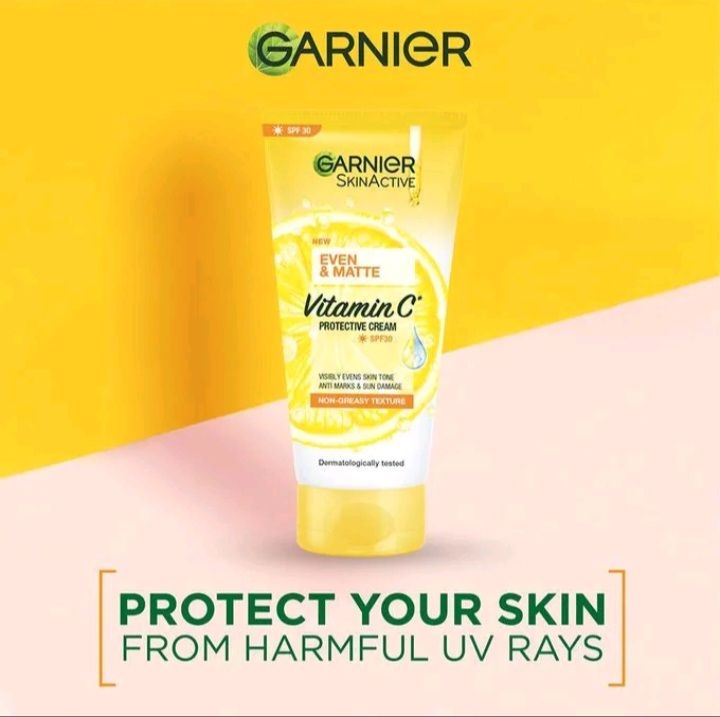 Garnier Even & Matte Vitamin C Sunscreen SPF30 50ml