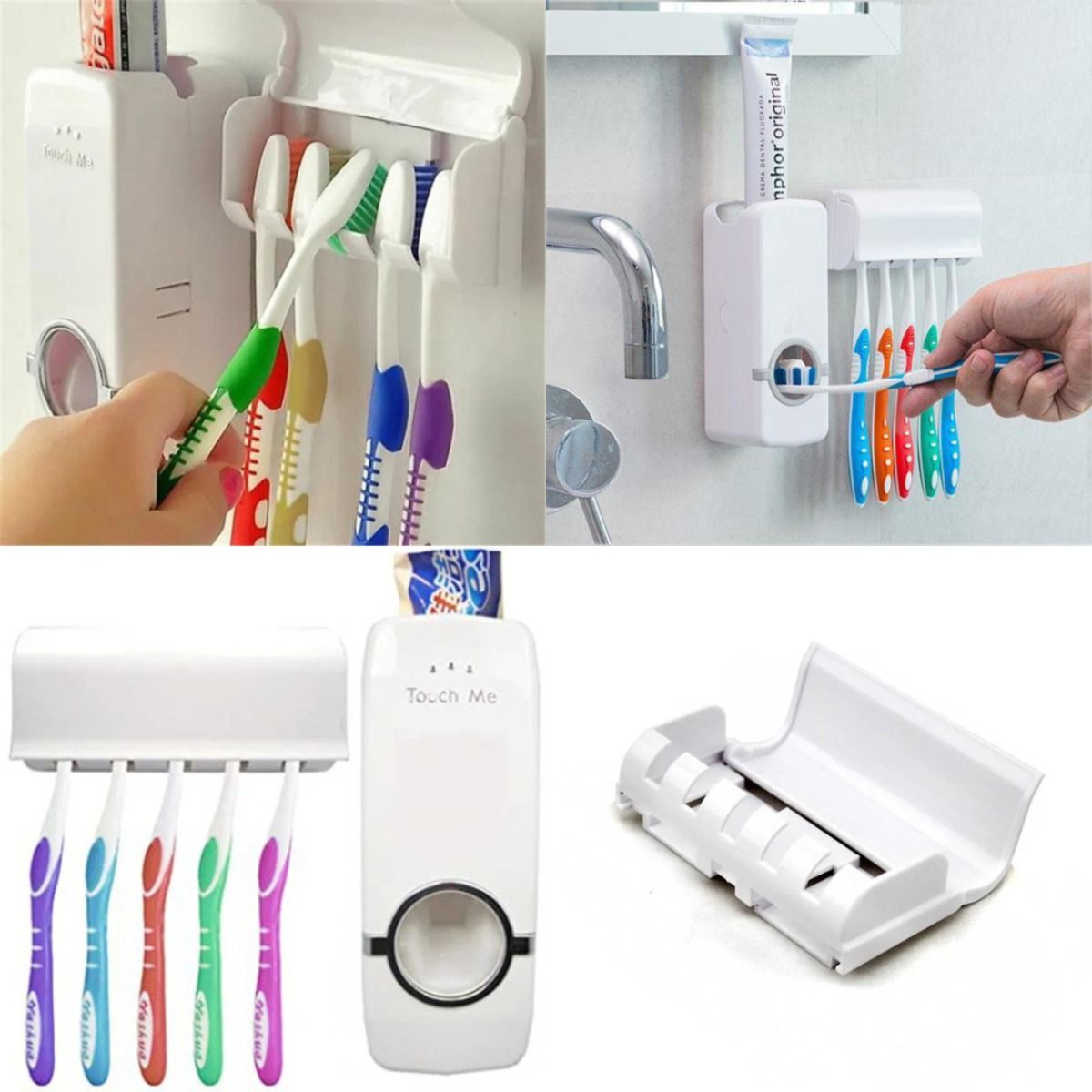 Automatic Toothpaste Dispenser – Hands-Free Wall Mount Squeezer for Bathroom Use – Hygienic, Convenient, and Mess-Free