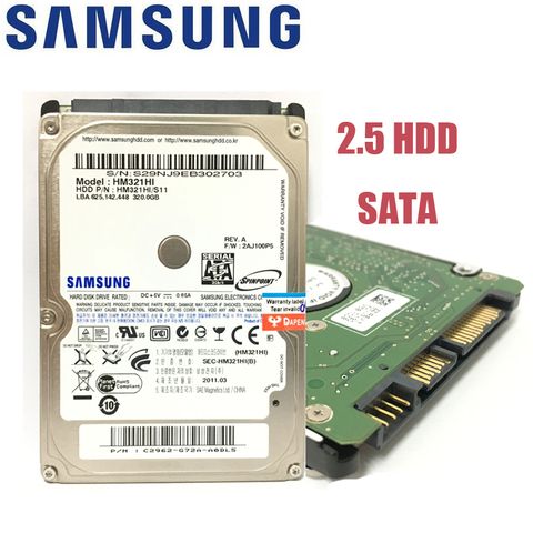 320GB Internal Laptop Hard Disk – 2.5" SATA HDD – Reliable Storage for All Laptops – Fast Data Transfer, Durable Build, Plug & Play Ready