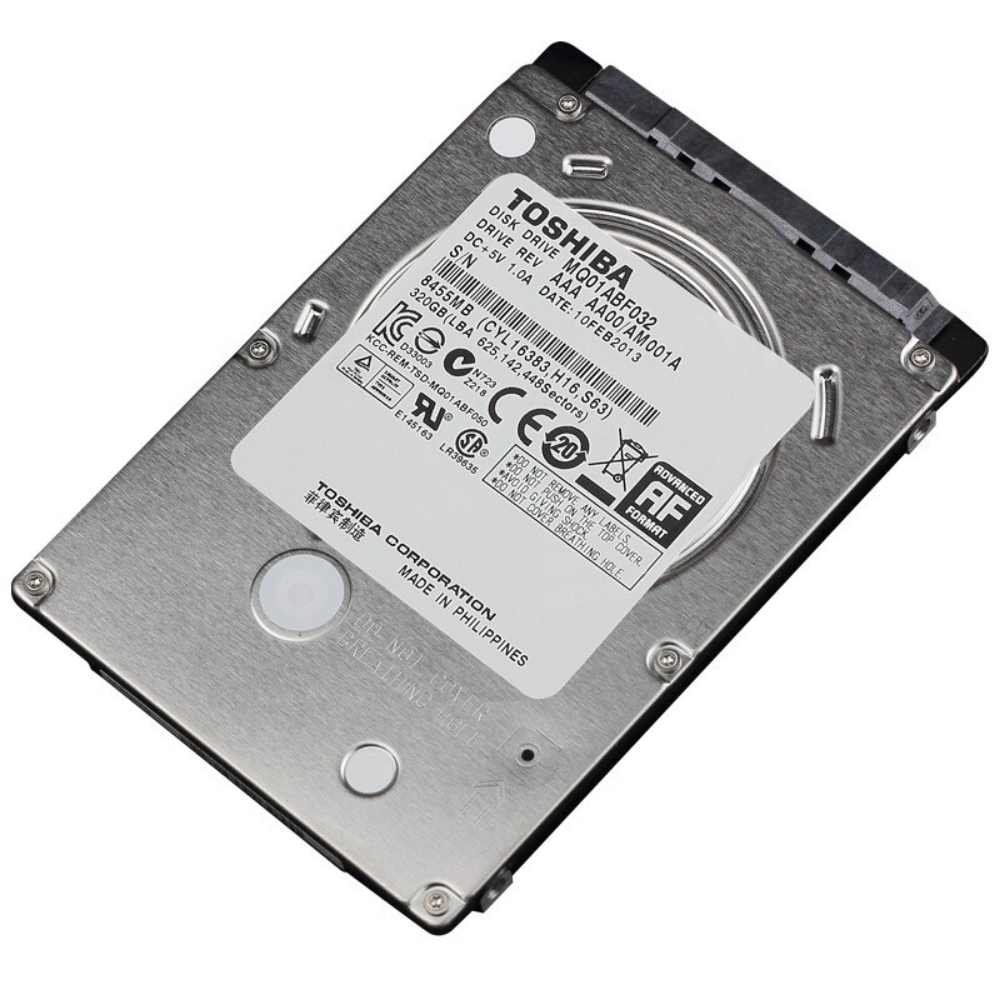 320GB Internal Laptop Hard Disk – 2.5" SATA HDD – Reliable Storage for All Laptops – Fast Data Transfer, Durable Build, Plug & Play Ready