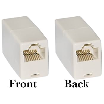 RJ45 Connectors, Network Couplers & Cat 6 Cable Ends – Ethernet LAN Accessories for Data & Internet Wiring – Durable, Fast & Secure Connectivity
