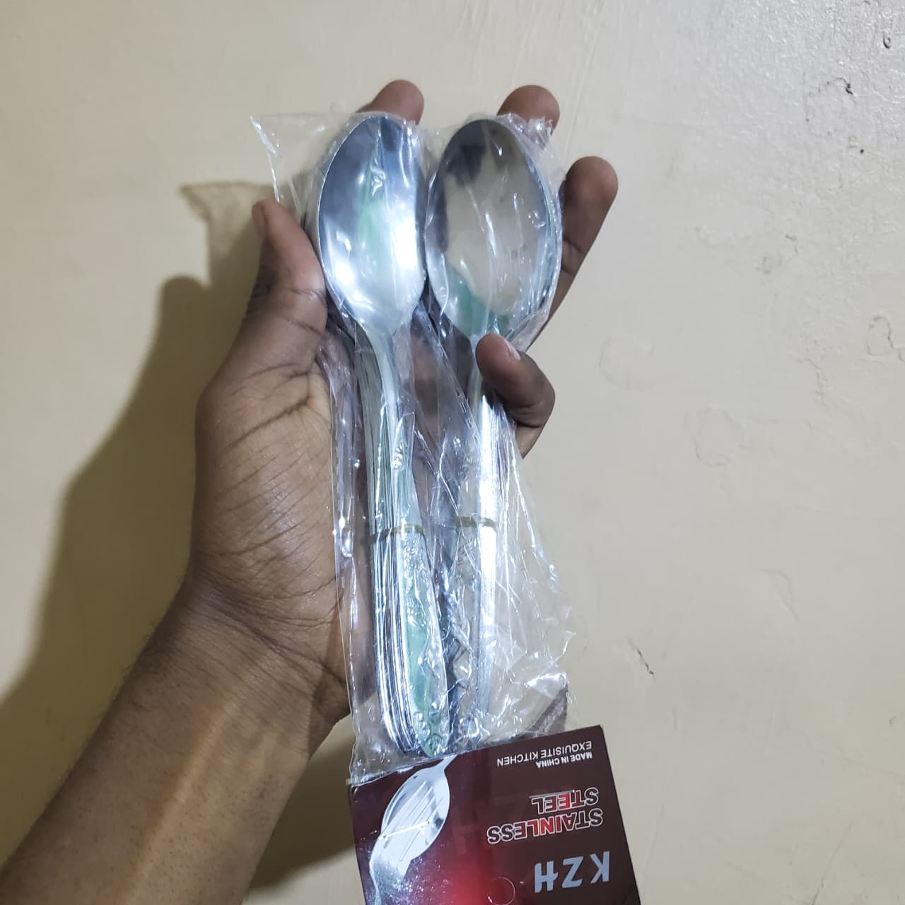 12-Piece Stainless Steel Dinner Spoon Set – Durable, Rust-Resistant Cutlery for Home, Restaurants, or Events – Elegant Mirror Finish