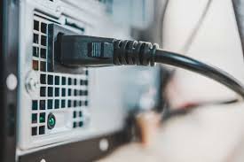 Desktop Power Cable – Standard AC Power Cord for Desktop Computers, Monitors and Printers, Durable Copper Core Cable, Secure Connection, Reliable Power Supply for Home and Office Use