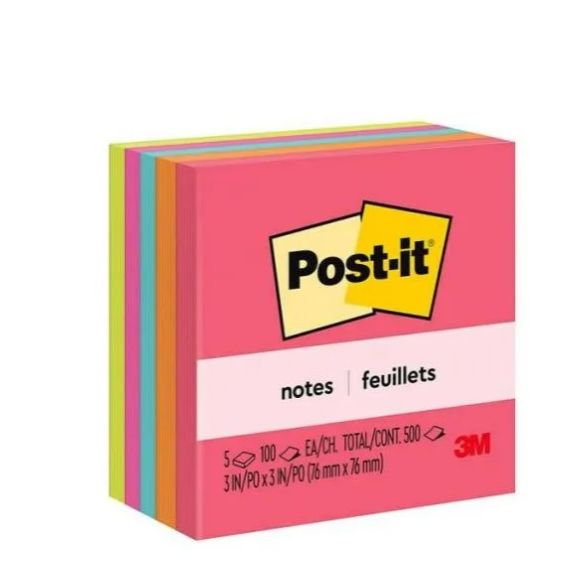 Sticky Notes Writing Pad (MULTICOLOR)