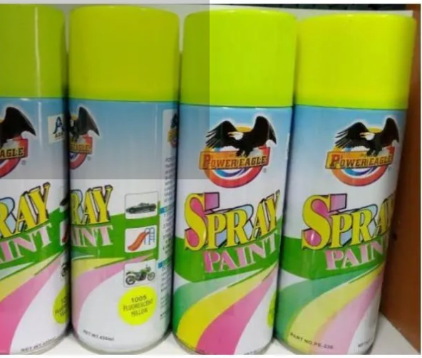 Bold Yellow Spray Paint – Long-Lasting Color, Fast Drying