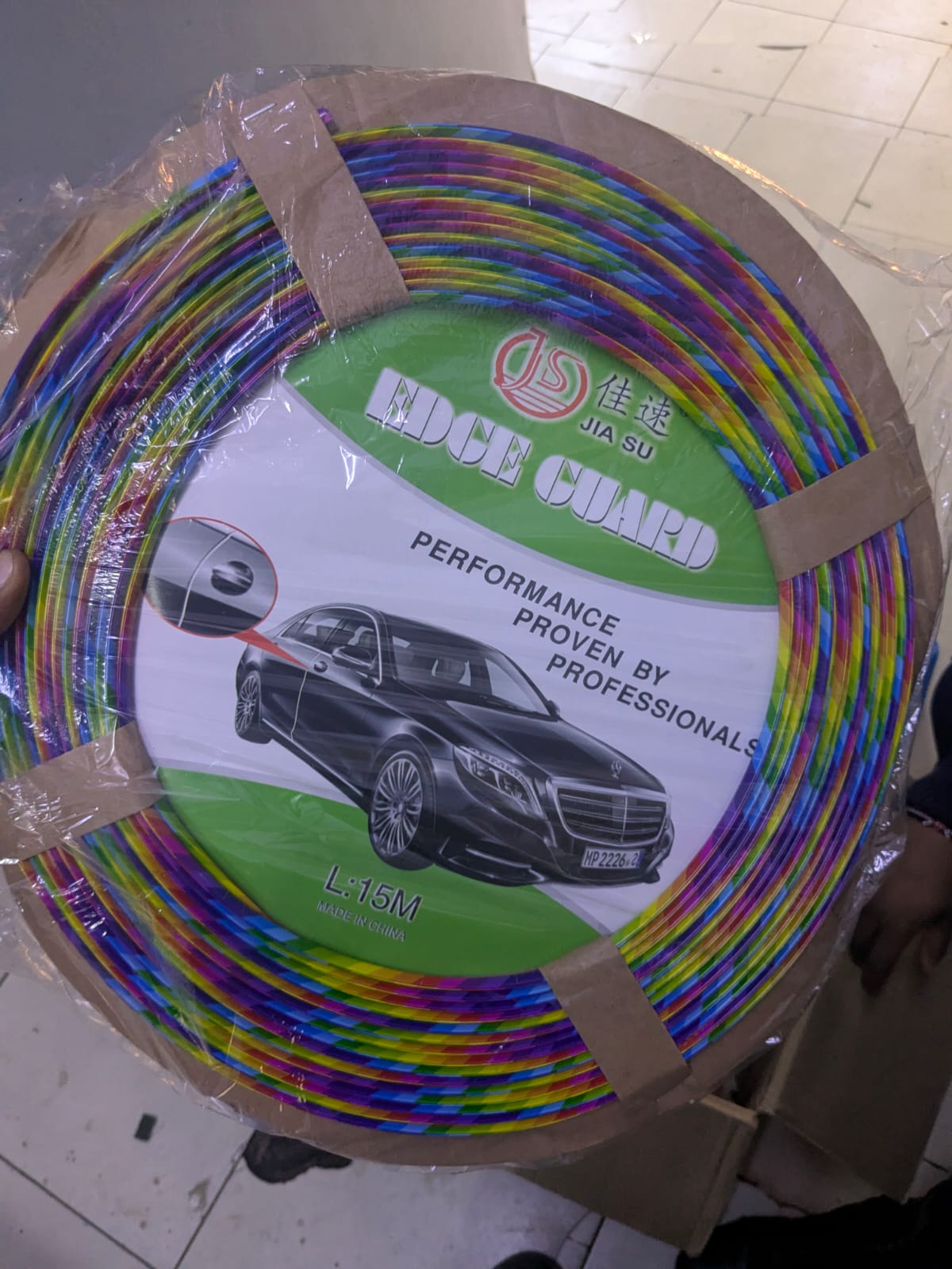 15M Car Door Edge Guard – Multicolor Shockproof Trim Protector | Anti-Scratch Car Door Seal Strip