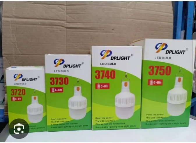 DP Light 3730 Portable Rechargeable LED Bulb – Long Backup & Energy Saving
