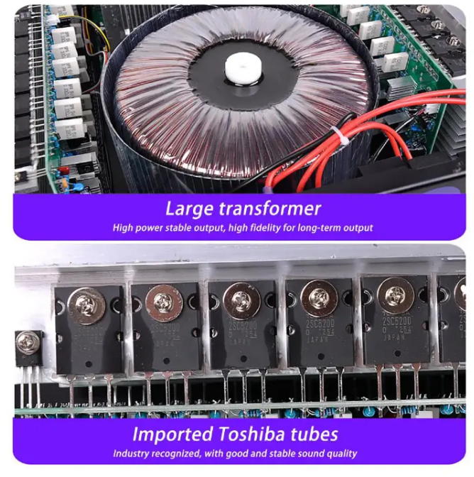 Golden Falcon CA18 Professional Power Amplifier – Heavy Duty Audio Amplifier