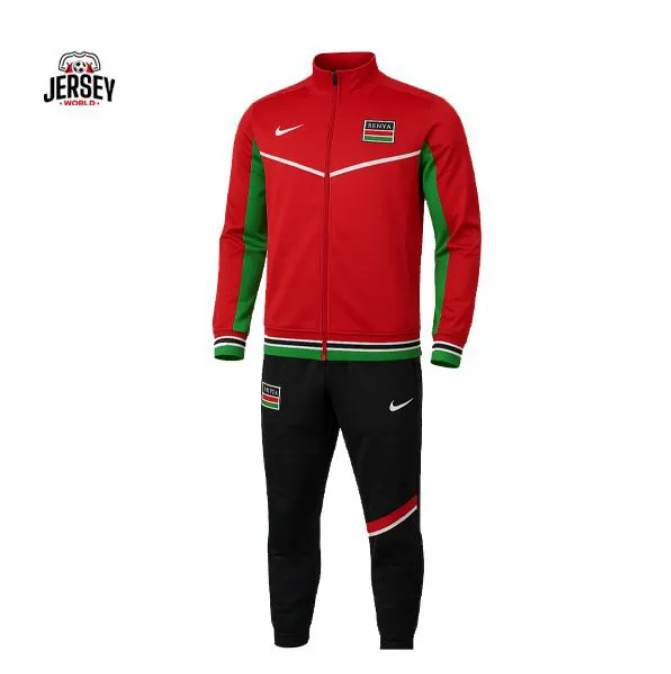 Team Kenya Official Tracksuit - Unisex National Colors Premium Quality