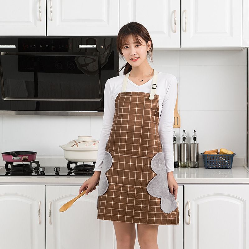 Household Waterproof & Oilproof Apron - Kitchen Cleaning & Clothing Protection Essential