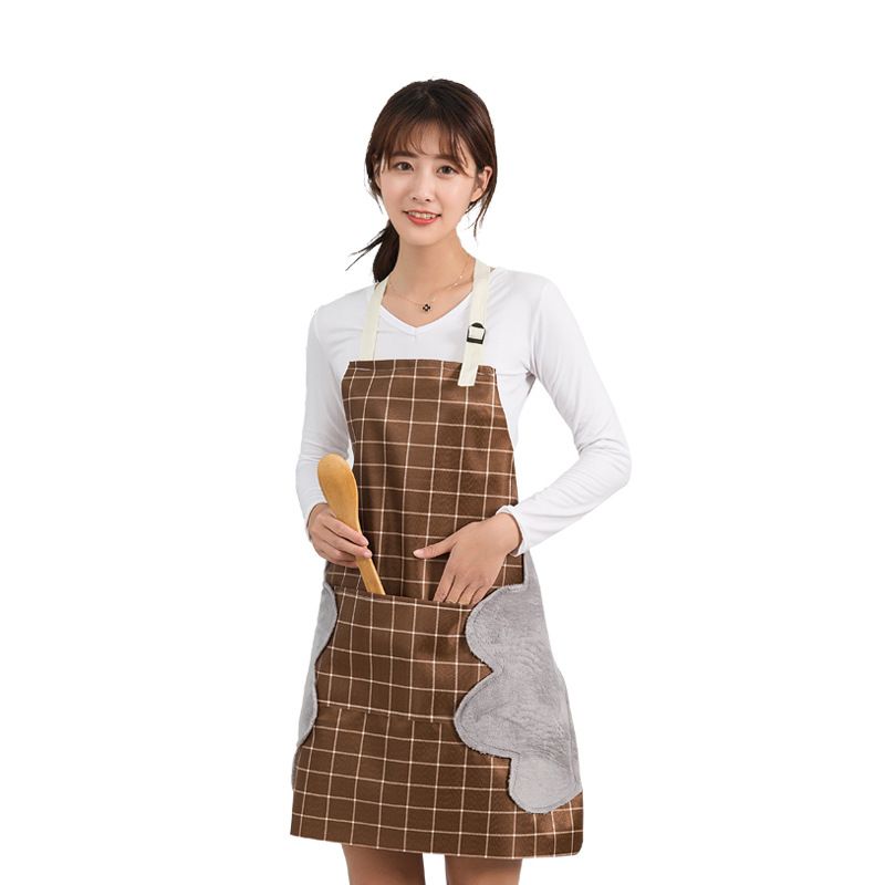 Household Waterproof & Oilproof Apron - Kitchen Cleaning & Clothing Protection Essential