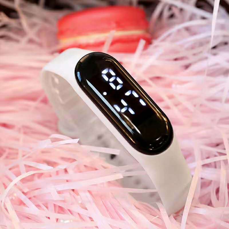 Outdoor sports bracelet watch LED touch electronic watch waterproof multifunctional sports wristband watch