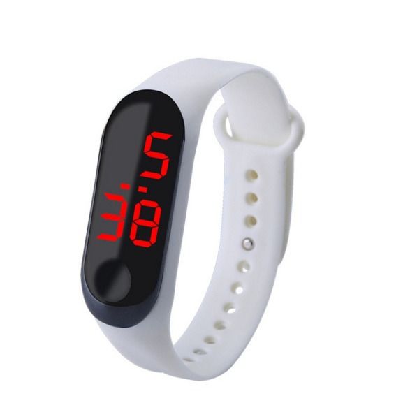 Outdoor sports bracelet watch LED touch electronic watch waterproof multifunctional sports wristband watch