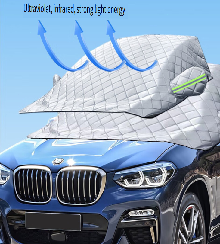 Specially designed for car front window sun protection, heat insulation, sunshade, car glass sun visor, summer car sun protection and heat insulation