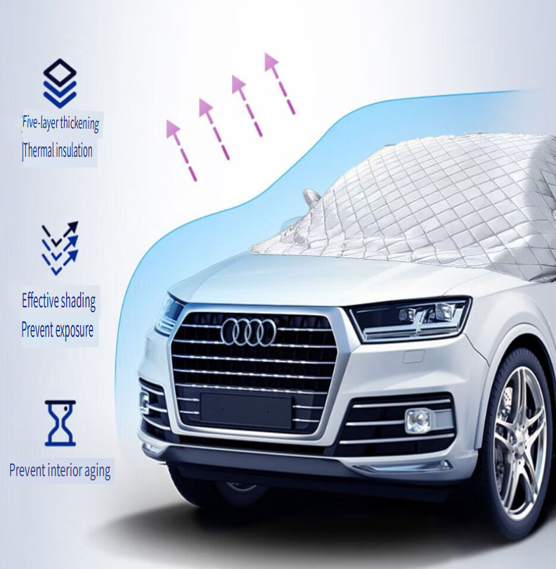 Specially designed for car front window sun protection, heat insulation, sunshade, car glass sun visor, summer car sun protection and heat insulation