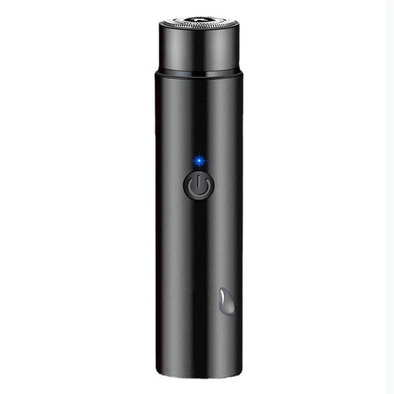 Men's mini electric shaver travel portable rechargeable razor compact and silent full body washing beard knife