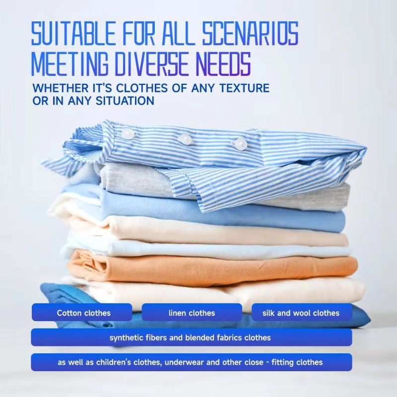 Deep cleansing and decontamination concentrated water-soluble laundry freeze-dried powder, low foaming, easy to rinse, protective clothing and color protection