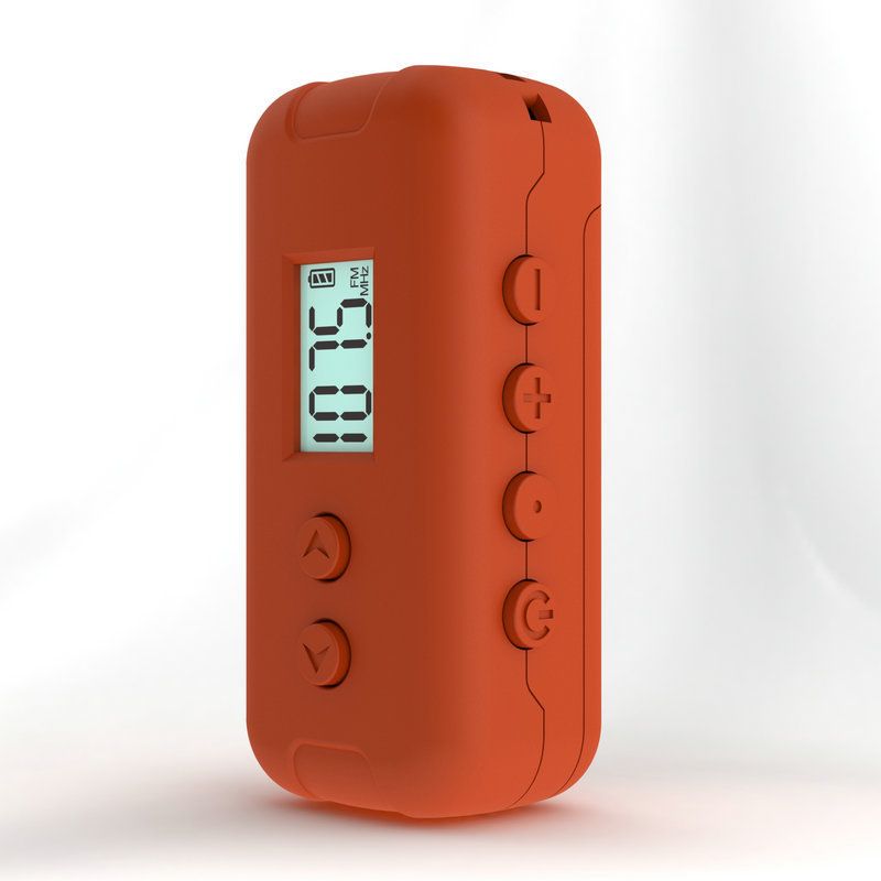 Mini FM Pocket Radio - Compact Battery-Powered Portable Radio with Clear Sound for Outdoor/Emergency