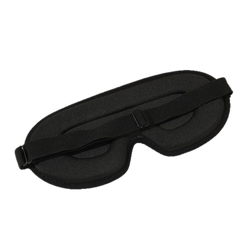 Ice silk sleeping eye mask, shading, breathable, relieving eye fatigue, adjustable elastic, unisex sleep aid eye mask