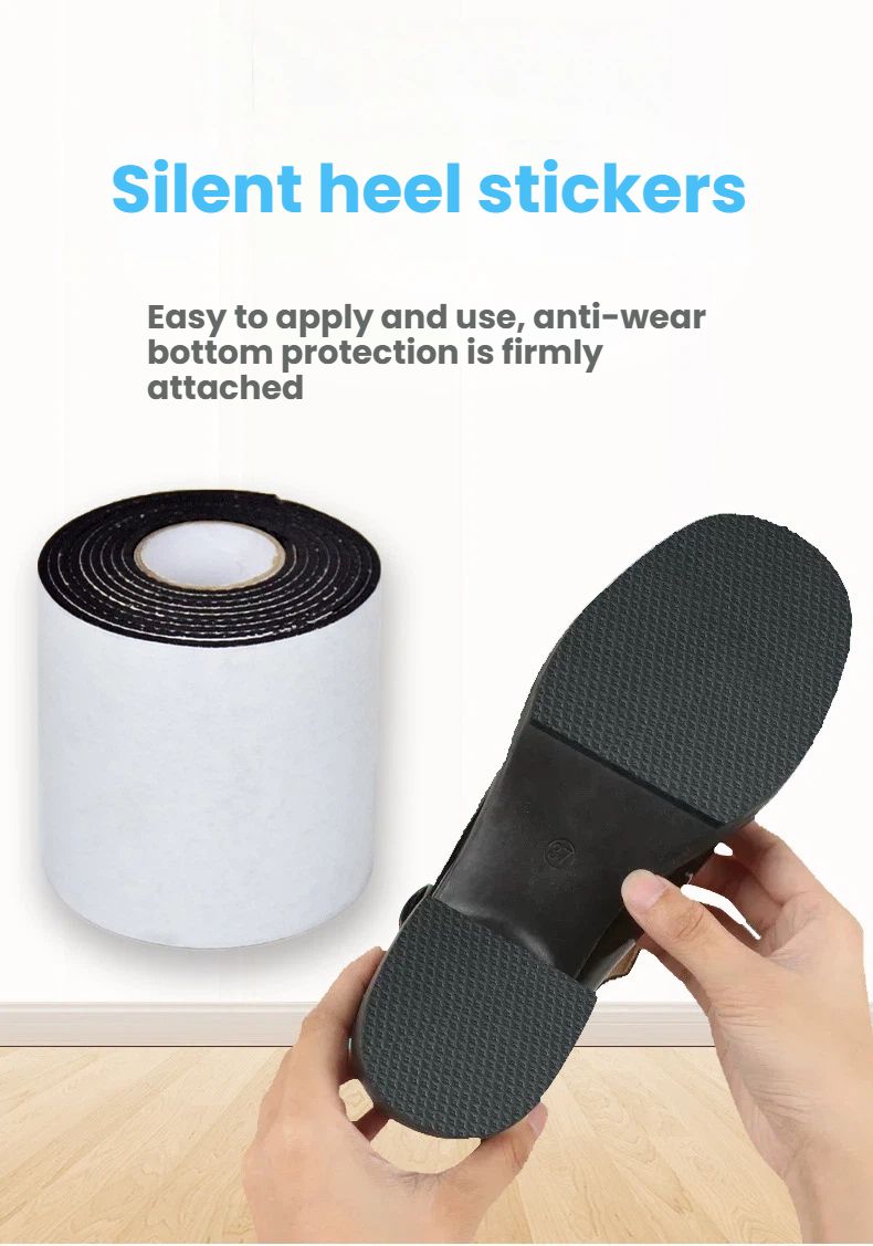 Non-slip sole stickers, thickened wear-resistant sole stickers, anti-wear protection, heel stickers, heel silencer, mute stickers, tape