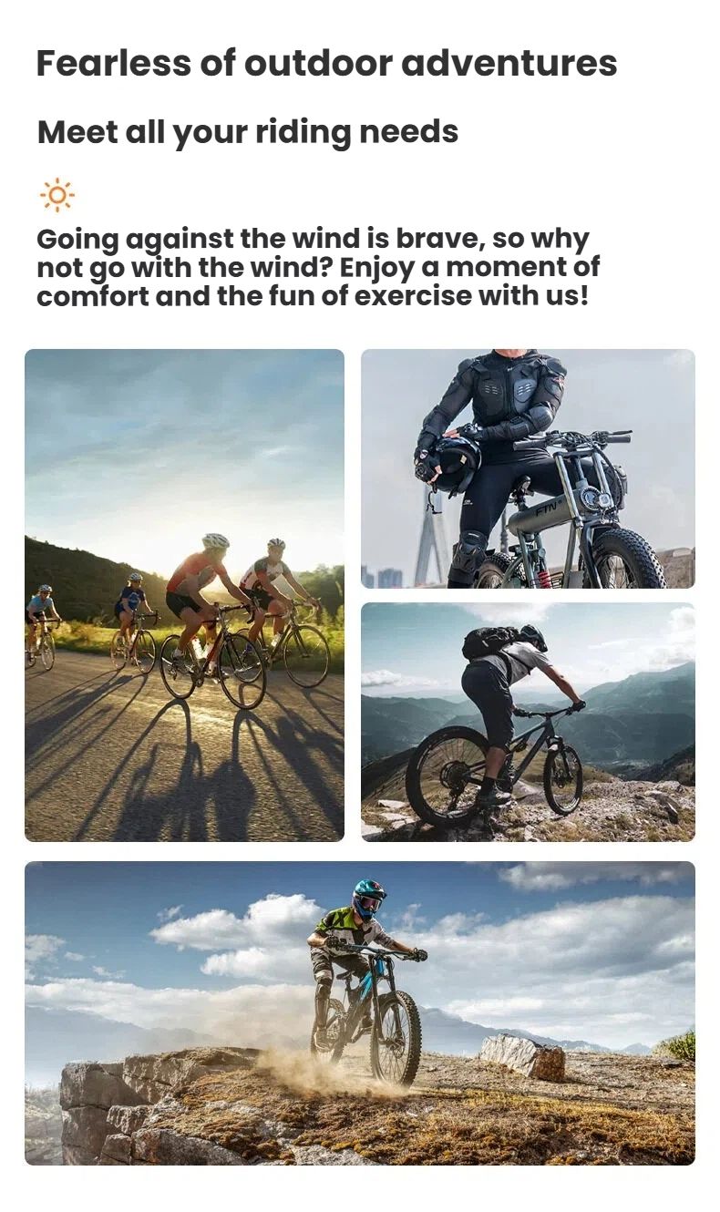 Motorcycle knee pads and elbow pads four-piece round head competition protective gear off-road motorcycle non-slip shockproof riding equipment sports protective gear