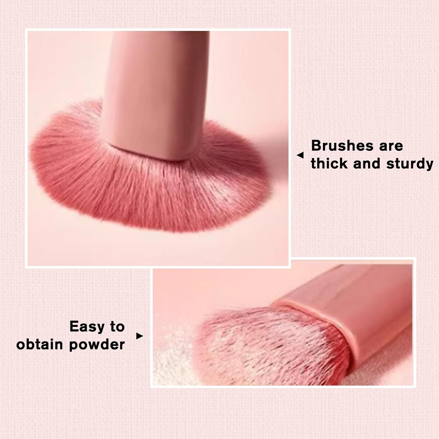 5 easy-to-carry travel makeup brush sets, including mirror, boxed makeup brush set, multi-function powder brush, blush brush with mirror box, mini multi-function powder brush, foundation brush, eyesha