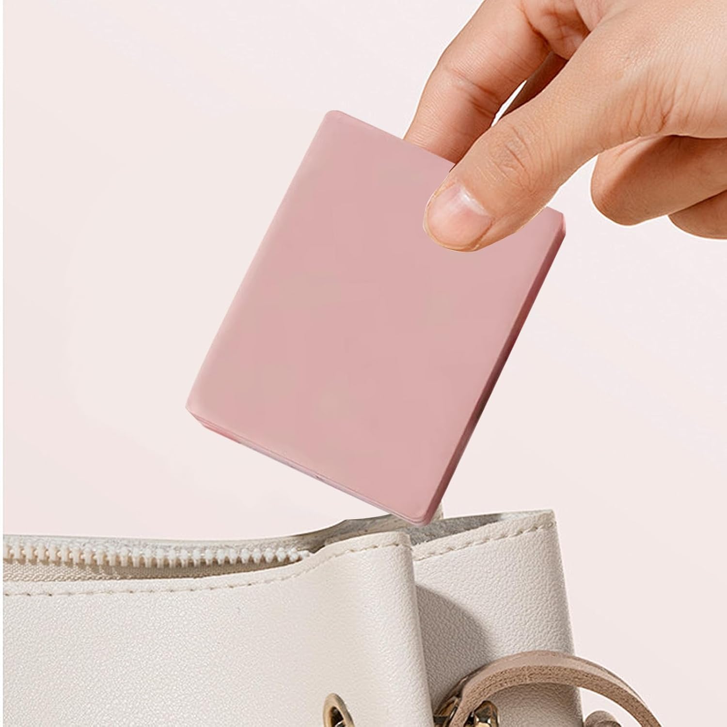 5 easy-to-carry travel makeup brush sets, including mirror, boxed makeup brush set, multi-function powder brush, blush brush with mirror box, mini multi-function powder brush, foundation brush, eyesha