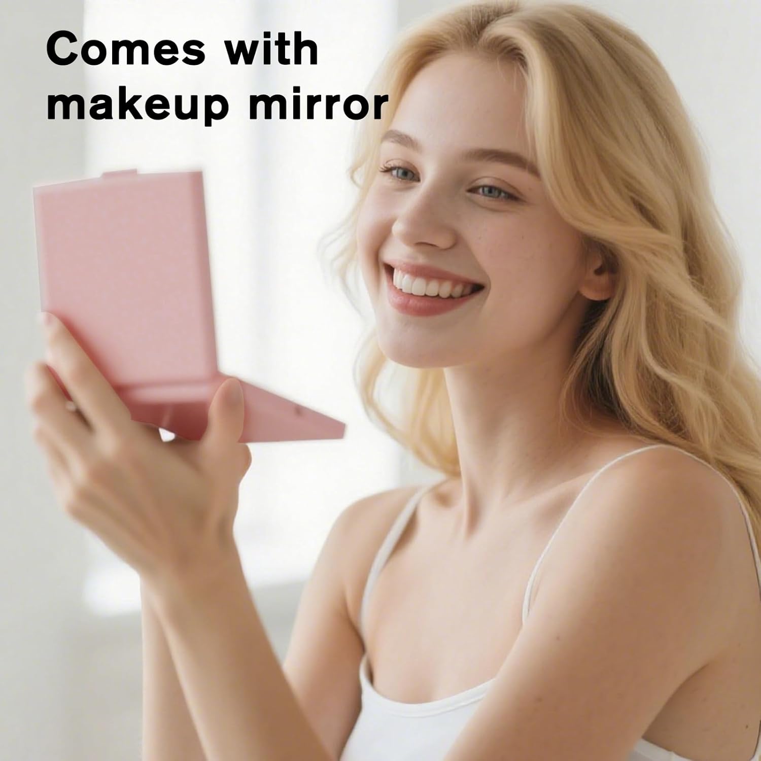 5 easy-to-carry travel makeup brush sets, including mirror, boxed makeup brush set, multi-function powder brush, blush brush with mirror box, mini multi-function powder brush, foundation brush, eyesha