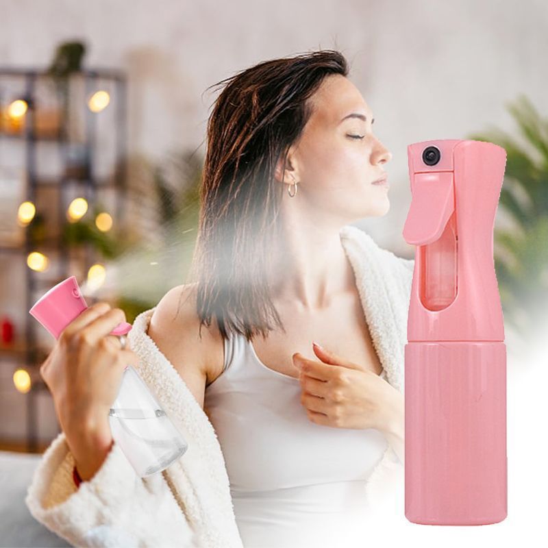 11 Pcs Hair Brush Set with Hair Spray Bottle for Toddlers, Women, Detangling Brush for Wet Dry Curly Hair, Edge Bristles Wide Tooth Rat Tail Combs for Baby Girls (pink)