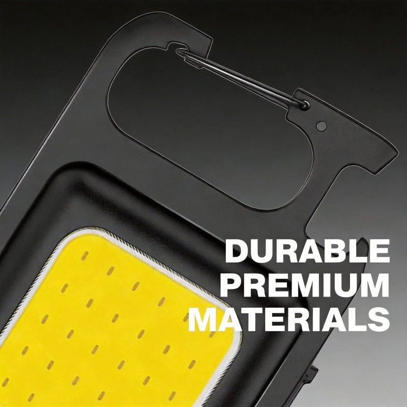 Rechargeable Keychain Flashlight , High Lumen Super Bright LED Work Light with Magnet,Clip,Bottle Opener for Dog Walking,Car Repair, Emergency,Camping,EDC