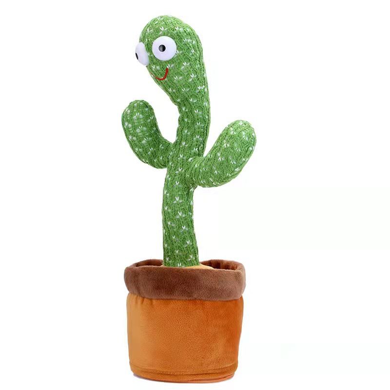 Talking Cactus Toy, Interactive Toys Dancing Cactus Toy Mimicking Repeating What You Say, Toddler Infant Baby Toys Gifts for 6 7 8 9 10 Month Old Baby Toys for 1 2 3 Year Old Boy Girl