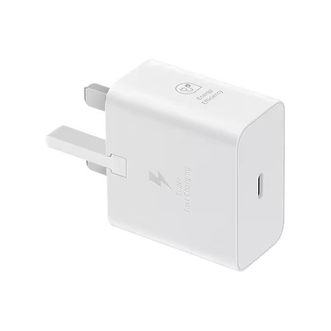 25W USB-C Fast Charging Adapter Type-C Power Delivery Wall Charger Super Fast Charger for Samsung Galaxy S24 S23 S22 A Series Android Phones