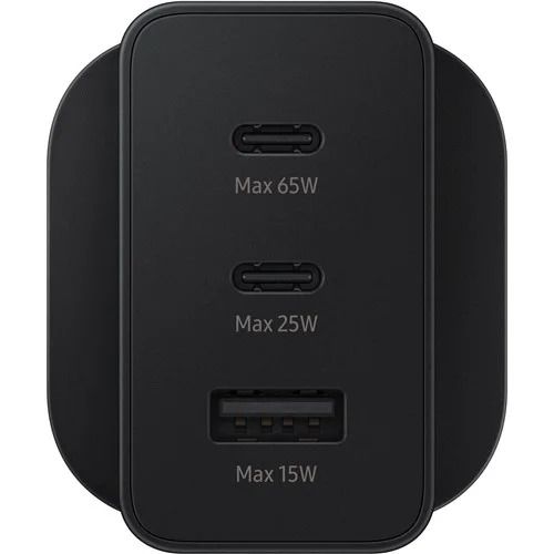 Samsung 65W PD Power Adapter Fast Charger USB-C Super Fast Charging 2.0 Type-C Wall Charger for Galaxy S24 S23 Ultra Note Series Laptops Tablets