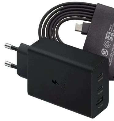 Samsung 65W PD Power Adapter Fast Charger USB-C Super Fast Charging 2.0 Type-C Wall Charger for Galaxy S24 S23 Ultra Note Series Laptops Tablets