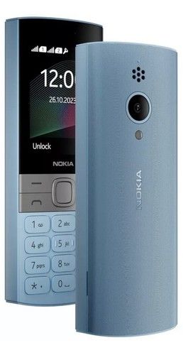 Nokia 150 Dual SIM Feature Phone Long Battery Life Wireless FM Radio Torch Durable Keypad Mobile Phone with MP3 Player Bluetooth