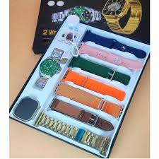 D14-GS Smartwatch Set Bluetooth Fitness Tracker with Earbuds Sports Band Heart Rate Monitor Step Counter Waterproof Smart Watch Gift Set