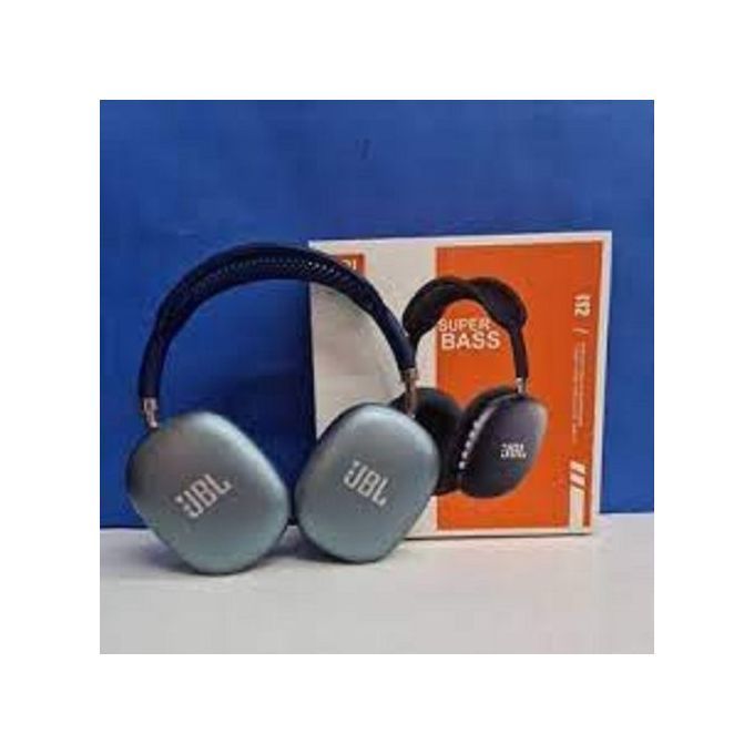 I12 Wireless Bluetooth Headphones Stereo Bass Foldable Headset with Mic TF Card AUX Noise Reduction Over-Ear Headphones