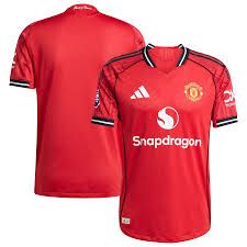 ⚡ Manchester United Red Home Fan Edition Jersey – Custom Printed Men’s Football Shirt, Personalized Name & Number, Breathable Stylish Sportswear, Multisize Options for Fans & Teams – Make Sure to Drop