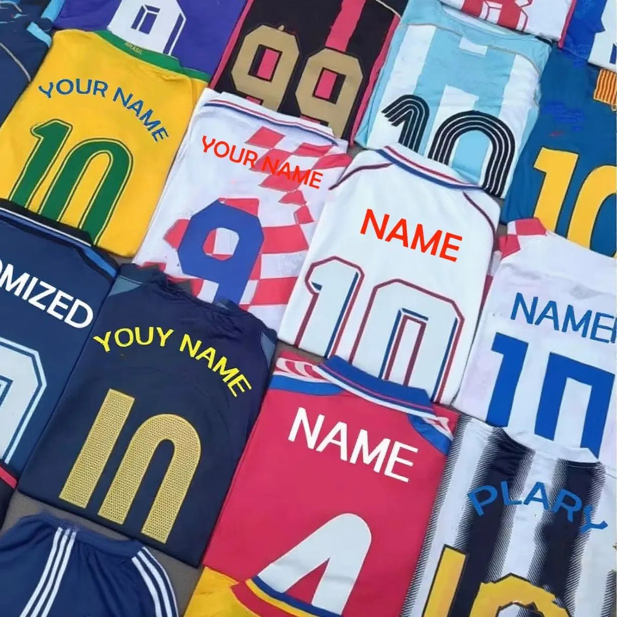 ⚡ Manchester United Red Home Fan Edition Jersey – Custom Printed Men’s Football Shirt, Personalized Name & Number, Breathable Stylish Sportswear, Multisize Options for Fans & Teams – Make Sure to Drop