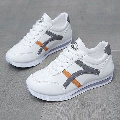 Large Size New Sports Shoes Women 's Small White Shoes Fashion Comfort Sneakers Lightweight Casual Running Shoes Light and Breathable Women Shoes Trendy Shoes Tennis Shoe Ladies Shoes