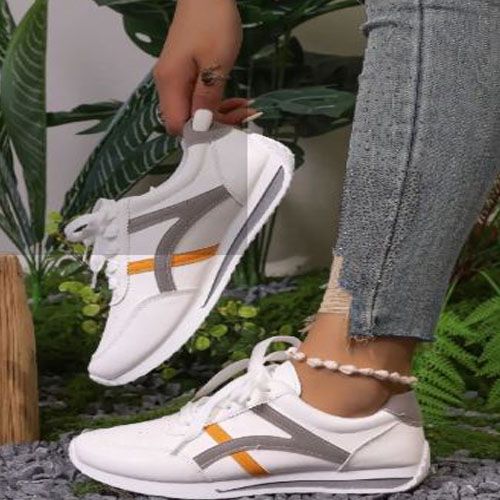 Large Size New Sports Shoes Women 's Small White Shoes Fashion Comfort Sneakers Lightweight Casual Running Shoes Light and Breathable Women Shoes Trendy Shoes Tennis Shoe Ladies Shoes