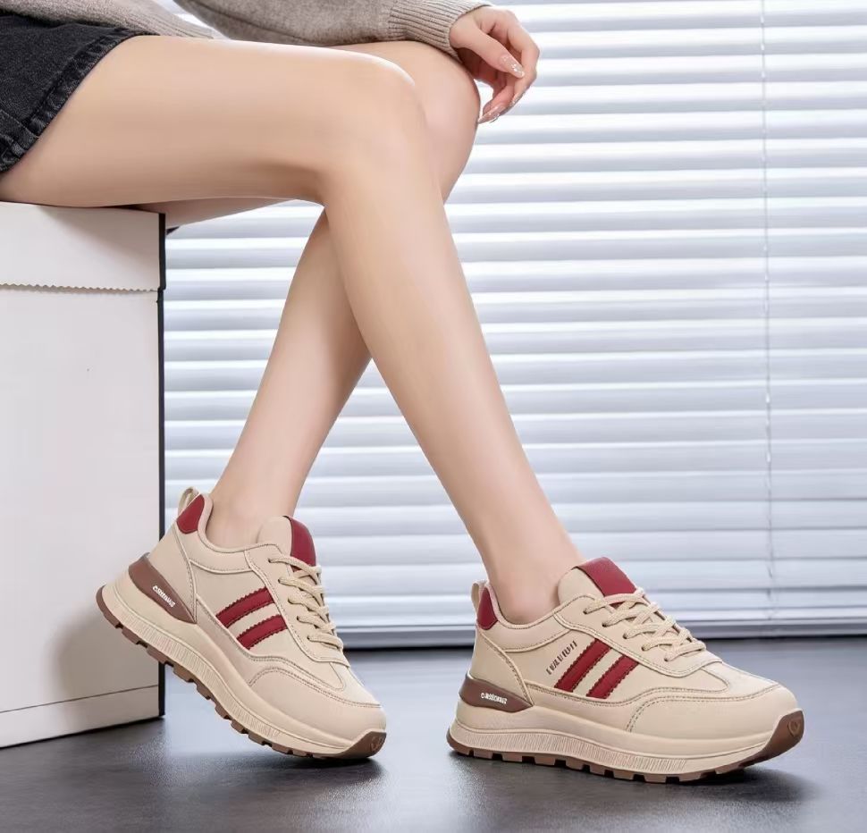 Ladies Shoes Women Shoes Sneakers Sport Shoes Athletic Old Dad Shoes Thick Sole Heightening Walking Shoes Breathable Casual Running Sneakers